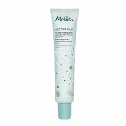 Melvita Fluide matifiant Nectar Pur 40ml, Femmes, Peau mixte, Peau grasse, 40 ml