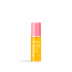 Melvita Roll-on huile d'argan et rosier muscat bio 10 ml, 10 ml, Peau mature, Anti-rides, Anti-ageing, Bouteille à bille, Hui ...
