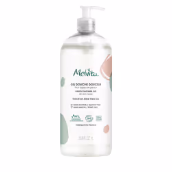 Melvita 86Z0060, Gel douche, 1000 ml, Adultes, Unisexe, Corps, Peau sensible, Tous types de peau