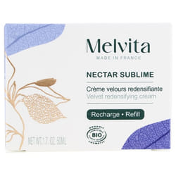 Melvita Nectar Sublime Crème Velours Redensifiante Recharge Bio 50 ml