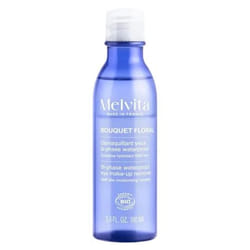 Melvita Bouquet Floral Démaquillant Yeux Bi-Phase Waterproof Bio 100 ml