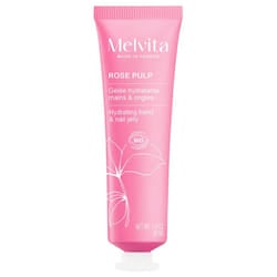 Melvita Pulpe de Rose Gelée Hydratante Mains & Ongles Bio 30 ml