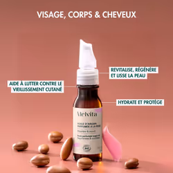 Melvita Huile d'Argan Parfumée à la Rose 50 ml - Vue supplémentaire 3