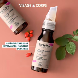 Melvita Huile de Rosier Muscat Bio 50 ml - Vue supplémentaire 3