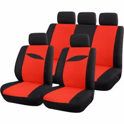 Ce jeu de housses universelles pour voiture est composé de 9 pièces. Il propose 2 housses avant ainsi que 2 housses arrières, ...