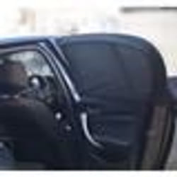 Pare Soleil Housse Chaussette - Non spécifié - 2 pièces - Noir - 50 x 92 cm - Voiture