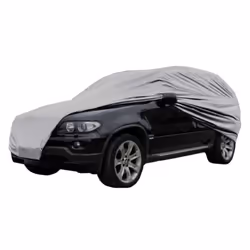HOUSSE DE PROTECTION VOITURE NYLON 533X178X119 #description# Coutures renforcées Montage RAPIDE Maintien en dessous par fixat ...