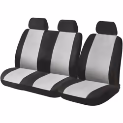 Ensemble de jeu de housse pour camionnette, vous recouvrirez votre banquette avant 2 places + 1 place avec 3 appuis têtes. Fi ...
