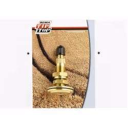 Valve air et eau à pied métallique blister