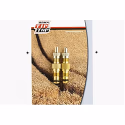 2 embouts de valve air et eau blister