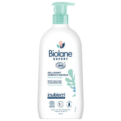 Biolane Expert Gel Lavant Corps et Cheveux Bio 500 ml