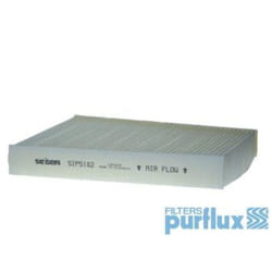 Filtre d'habitacle (filtre à pollen) PURFLUX AH284