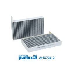 Filtre d'habitacle (filtre à pollen) PURFLUX PX AHC736-2