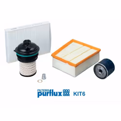 Kit de filtres PURFLUX KIT6 Caractéristiques Longueur : 380mm Largeur : 255mm Hauteur : 230mm L'état : Neuf KIT6 DE FILTRES D ...