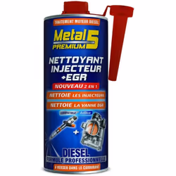 Bénéficiant des dernières recherches de laboratoire , la nouvelle formulation de Métal 5 Nettoyant Injecteur + EGR apporte un ...