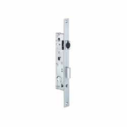Coffre :- hauteur 194 mm.- épaisseur : 16.5 mm.Fouillot carré de 8 mmEntraxe : 92 mm.Têtière plate inox 300 x 24 x 2.5 mmLivr ...