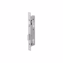 • Pêne dormant nickelé, condamnation à 1 tour de clé • Têtière acier inox 304 L, largeur 22mm ou 24 mm • Rouleau nylon réglab ...