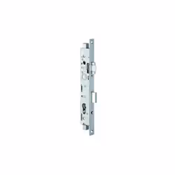 • Serrure à larder 3 points pour cylindre européen panneton DIN • Têtière inox • Rouleau nylon réglable de 7 à 19mm • Axe de  ...