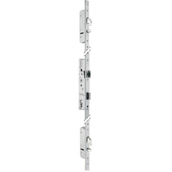 Serrure à larder 3 points à têtière filante - Pêne dormant et demi-tour axe 26 mm têtière 24 x 6 mm - 6470 - stremler