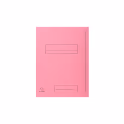 Exacompta 335003E, Porte-documents, A4, Carton, Rose, 210 g/m², 240 mm