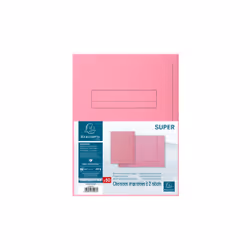 Exacompta 335003E fichier Carton Rose A4