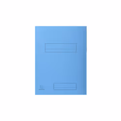 Exacompta 335006E, Porte-documents, A4, Carton, Bleu, 210 g/m², 240 mm