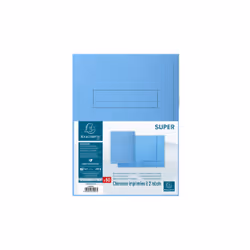 Exacompta 335006E fichier Carton Bleu A4