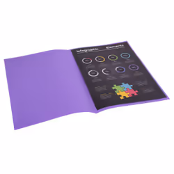 Exacompta 807008E fichier Carton Violet A4