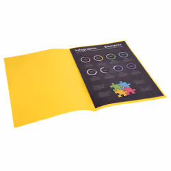 Exacompta 807011E fichier Carton Jaune A4