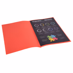 Exacompta 807012E fichier Carton Rouge A4