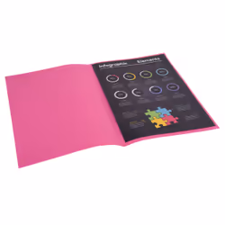 Exacompta 807020E fichier Carton Rose A4