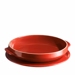 Emile Henry TARTE TATIN SET 3699 - DP, Rond, Rouge, 28 cm