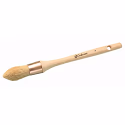 Brosse à rechampir OUTILPARFAIT ALKYDES - 1700 - Brosse Chantier Tirure courte Fibres synthétiques Virole acier cuivré Manche ...