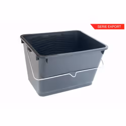 Camion rectangulaire eco 7 L - OUTIL PARFAIT - 3758007 - Camion rectangulaire noir 7 L avec grille et litrage incorporés - Pr ...