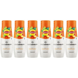 Concentrés SODASTREAM - Lot de 6 concentrés Lipton Ice Tea - Jusquà 54L de boissons - 440 ml