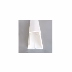 Moulure blanche 34x17mm (vendu au mètre) sans cloison avec couvercle Atriane 6130952 REHAU 735720 Vendu au mètre - Conditionn ...