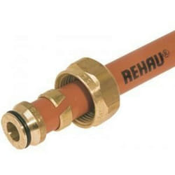 Rehau - 257372-010 - Raccord à visser pour tube dn 20x1.9 pour raccordement des tubes per au collecteur