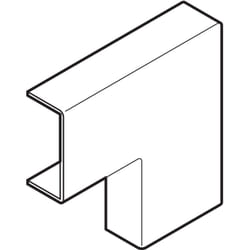 Angle plat AX 22x10mm blanc pour moulure Axis mini - OBO BETTERMANN - 6133983