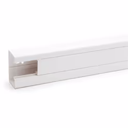 Système de goulotte d'appareillage CLIDI. Dimensions (LargeurxHauteur) : 90x55mmColoris : Blanc 9010