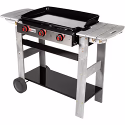 Somagic - Plancha gaz 3 brûleurs San Sebastian - 61 x 38,5 cm - 8 kW