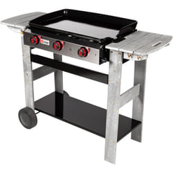 Somagic - Plancha gaz 3 brûleurs San Sebastian - 61 x 38,5 cm - 8 kW