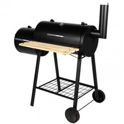 Somagic Fumoir Barbecue Chariot Charbon de bois (combustible) Noir