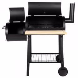 Somagic Fumoir Barbecue Chariot Charbon de bois (combustible) Noir - Vue supplémentaire 4