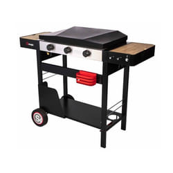 Plancha 3 brûleurs 112,5x47,5x88,5 cm avec chariot - TOSTARE