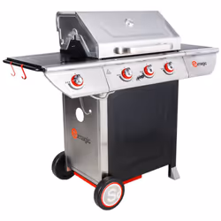 Description : Barbecue au gaz MANHATTAN 350GPI - 3 brûleurs 10,5kW + réchaud est un produit idéal pour extérieure. Grâce à so ...