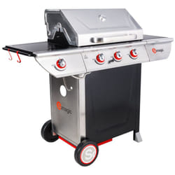 Somagic - manhattan 350GPI barbecue à gaz - 3 brûleurs 10.5kW + plaque chauffante