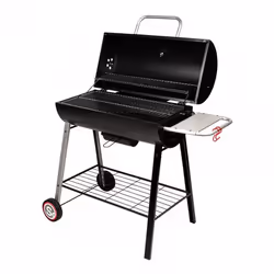 Somagic Michigan Barbecue Baril Charbon de bois (combustible) Noir - Vue supplémentaire 4