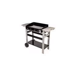 ASCAIN Plancha à gaz 2 feux 6kW - Bois