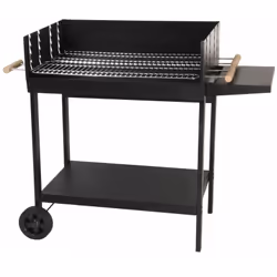 Plancha à gaz avec une cuve en acier laqué de 75 x 50 cm qui convient pour 20 personnes, ce qui est idéal pour les grandes ta ...