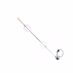 Tournebroche complet pour cuisson rôtissoire. Convient pour le barbecue à charbon de bois modèle RÔTISSOIRE PRO...1 broche en ...